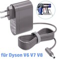 Ladegerät für Dyson V6/V7/V8 Ladekabel Netzteil Ersatz 64506 SV03 SV09 DC58 DC59