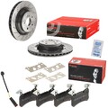 Brembo Bremsscheiben 330mm + Bremsbeläge Hinten passend für Mercedes CLS W211