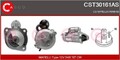 CASCO Starter Anlasser Startanlage ohne Pfand Brand New HQ CST30161AS