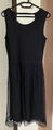 s.Oliver Cocktailkleid Partykleid Kleid schwarz Gr.S/M/36/38 Chiffonkleid Top!!