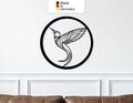 Vogel, Metall Wanddeko, Wanddeko Aus Metall, Wandbild aus Metall, Metal Wall Art