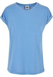 Urban Classics Ladies Modal Extended Shoulder Tee T-Shirt Top Oberteil Shirt 