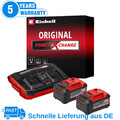 Einhell Starter Kit Akku und Ladegerät Power X-Change 2x5,2 Ah