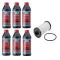 Hydraulikfiltersatz Set Meyle + 6 Liter Liqui Moly Automatikgetriebeöl Satz