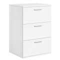 Nachttisch Nachtschrank Nachtkommode Schrank Boxspringbett mit 3 Schubladen Weiß