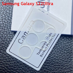 Für Samsung Galaxy S22 Ultra Metall Hartglas Kamera Objektiv Schutzhülle C ￢