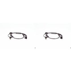 2X BOSCH ABS-SENSOR RADDREHZAHL ABS-FÜHLER VORNE passend für LAND ROVER DISCOVER