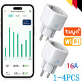 Wlan Steckdose mit Strommessung Timer Intelligente Fernbedienung AlexaGoogle 16A