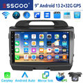 Für KIA Sportage 3 2010-2016 32GB Android 13 Carplay Autoradio GPS Navi RDS WIFI