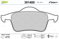 VALEO Bremsbelagsatz Scheibenbremse FIRST 301480 für VOLVO S70 S80 285 V70 S60 1