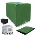 1000L IBC Container Abdeckung UV-Schutz Folienhaube Hülle Haube Regenwassertank
