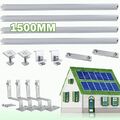 1500mm PV Halterung Montageschiene Set Befestigungssystem Für Modul Ziegeldach