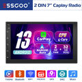 7" Android 13 Carplay Autoradio Doppel DIN GPS Nav Bluetooth RDS USB WIFI 2+32GB