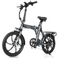 CMACEWHEEL EM20 350W 20" Faltbar Elektrofahrrad 432Wh City E-Bike 36V 12Ah Akku