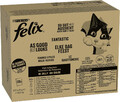 Felix So Gut Wie Es Aussieht Katzennassfutter Fisch Sorten-Mix in Gelee
