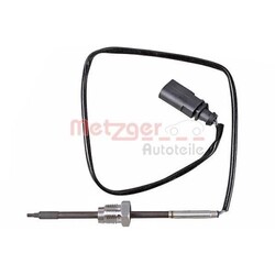 1x Sensor, Abgastemperatur METZGER 0894867 passend für AUDI VAG