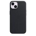Apple iPhone 14 Leder Case - Mitternacht