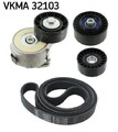 SKF VKMA 32103 Keilrippenriemensatz für ALFA ROMEO 159 Sportwagon (939)