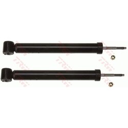 2x TRW GASDRUCK STOßDÄMPFER HINTERACHSE passend für VW LUPO SEAT AROSA 1.0, 1.4