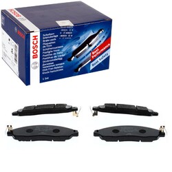 BOSCH BREMSBELÄGE SATZ VORDERACHSE PASSEND FÜR NISSAN EVALIA LEAF NV200 | 0 986