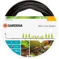 GARDENA Tropfrohr oberirdisch 4,6mm, Tropfer, schwarz