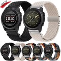 Quickfit Nylon Armband Für Garmin Fenix E 8 7 7X 6 6X Pro Epix Pro 5 5X Plus S60