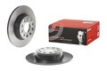 Brembo 2x BREMSSCHEIBE HA FUER VAG hinten für SKODA