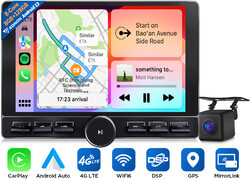 Eonon UX6K PRO MAX 2DIN Android 13 8+128 Autoradio 10,1" GPS Navi CarPlay DSP 4G
