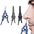 Nose Ear Mustache Hair Remover Scissors Trimmer Round Safety Tips Facial