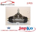 RADBREMSZYLINDER TROMMELBREMSE PAAR JAPKO 67307 2PCS V FÜR MAZDA B-SERIE,BT-50