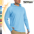 UPF50+ Men's Long Sleeve Sun/UV Skin Protection T-Shirts Outdoor Fishing Hoodies