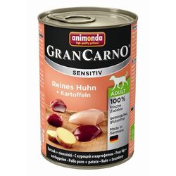 GranCarno Adult Sensitive Huhn+Kartoffeln | 6x 400g Hundefutter
