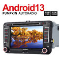 Pumpkin Android 13 Autoradio GPS Navi DAB DVD 32GB Für VW Golf 5 6 Passat Touran