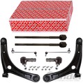 FEBI QUERLENKERSATZ 8 TEILIG VORNE passend für PEUGEOT 4007 CITROEN C-CROSSER