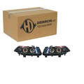 DIEDERICHS TUNING H1 SCHEINWERFER SATZ SCHWARZ passend für RENAULT MEGANE