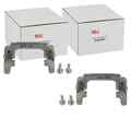 2X NTY HALTER BREMSSATTEL TRÄGER HINTEN BEIDSEITIG PASSEND FÜR FORD FIESTA