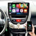 10.1" Autoradio Android 13 BT Carplay GPS Für Toyota Aygo Citroen C1 Peugeot 107