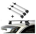 3x Fahrradträger Bike Pro+Dachträger K1M für für Dacia Logan 4Türer ab 04