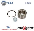 33-0912 RADLAGERSATZ RADLAGER SATZ VORNE MAXGEAR 2PCS NEU OE QUALITÄT