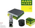 MANN-FILTER Paket + Presto Klima-Reiniger für Nissan Primera Kombi WP12
