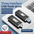 4 in 1 2TB USB 3.0 Flash Drive Speicherstick Für iPhone 11 12 13 14 Pro Max iPad