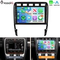 2+32GB Android 15.0 Autoradio CarPlay GPS Navi Für Porsche Cayenne 9PA 2002-2010