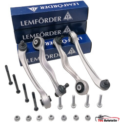 4x LEMFÖRDER Querlenker vorne oben für VW Passat 3B5 3B6 Audi A4 B5 B6 B7 A6 C5 