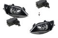 Scheinwerfer Set passend für Seat Ibiza 6J 12-15 + H4 links rechts m. Stellmotor