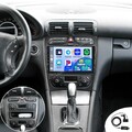 2+64G Android 15 Autoradio GPS Für Mercedes-Benz C Klasse W203 C180 C220 CDi DAB