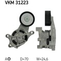 SKF VKM 31223 Spannrolle Keilrippenriemen für VW AUDI SEAT Riementrieb