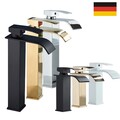 Waschtischarmatur Wasserhahn Bad Armatur Wasserfall Waschbecken Einhebelmischer