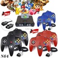 2Stück N64 Game Pad Controller Retro Kontroller Gamepad für Nintendo n64 Console