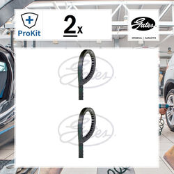 2x ORIGINAL® Gates Keilriemen Rechts für VW Passat Variant Passat Transporter