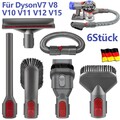 Zubehör Set Ersatz für Dyson V7 V8 V10 V11 V12 V15 mit Verlängerungs Schlauch